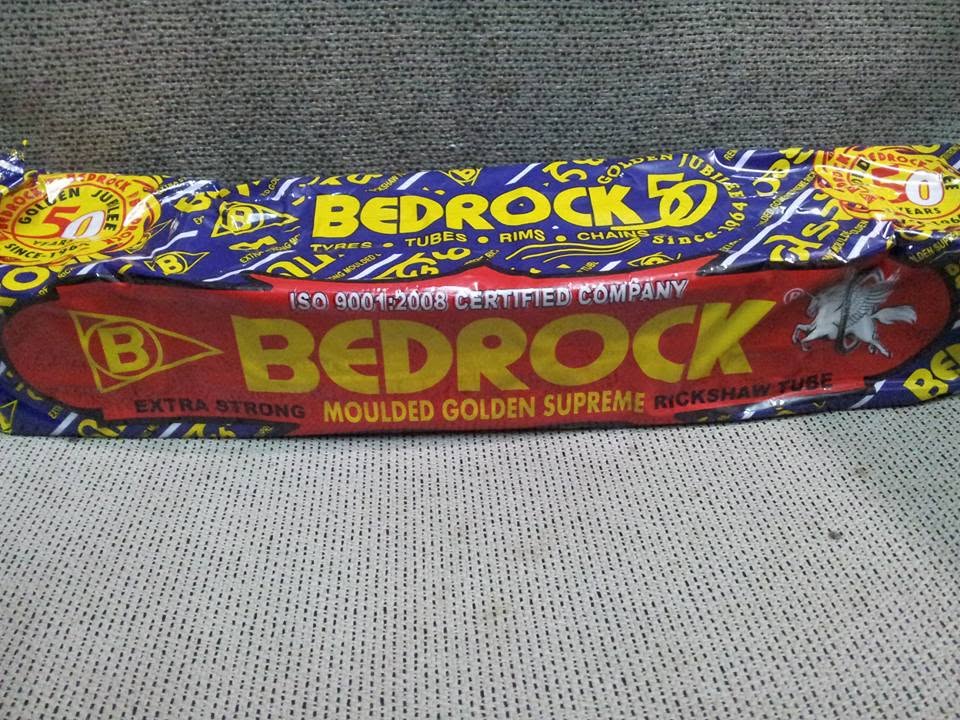 Bedrock Moulded Golden Supreme Rickshaw Tube product packaging