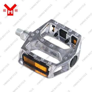 Silver alloy bicycle pedal