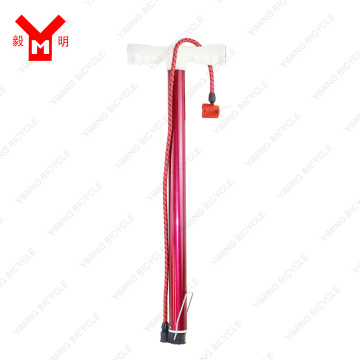 Long barrel bicycle air pump